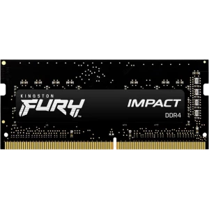 Оперативная память Kingston FURY Impact, DDR4 SDRAM, 3200 МГц, 8Гб, KF432S20IB/8