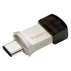 Memorie USB Transcend JetFlash 890, 128GB, Argintiu