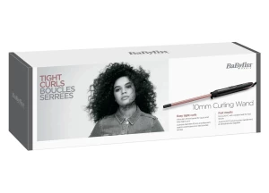 Плойка BaByliss Tight Curls Wand C449E, Чёрный | Розовый