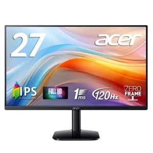 27" Монитор Acer KA272G0bi, IPS 1920x1080 FHD, Чёрный
