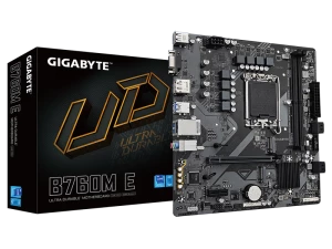 Материнская плата Gigabyte B760M E, LGA1700, Intel B760, Micro-ATX