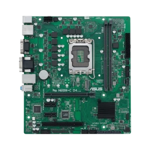 Placă de bază ASUS PRO H610M-C D4-CSM, LGA1700, Intel H610, Micro-ATX