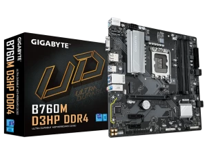 Материнская плата Gigabyte B760M D3HP DDR4, LGA1700, Intel B85, Micro-ATX