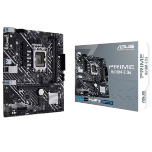 Placă de bază ASUS PRIME H610M-R D4-SI, LGA1700, Intel H610, Micro-ATX