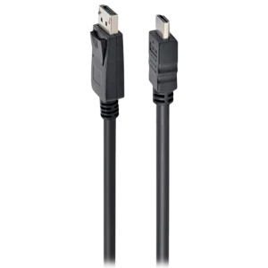 Cablu Video Cablexpert CC-DP-HDMI-5M, DisplayPort (M) - HDMI (M), 5m, Negru