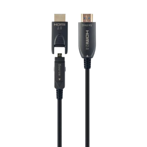 Видеокабель Cablexpert CCBP-HDMID-AOC-20M, HDMI D (M) - HDMI A (M), 20 м, Чёрный