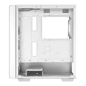 Carcasă PC Deepcool CC560 Mesh V2 WH, Midi-Tower, Fără PSU, Alb