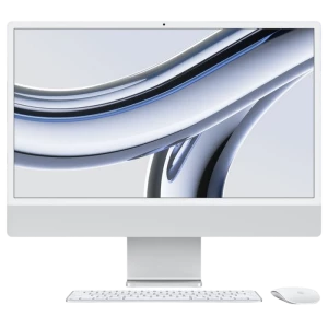 Computer All-in-One Apple iMac A2874, 24", M3 with 8-core CPU and 8-core GPU, 16GB/512GB, macOS Sonoma, Argintiu