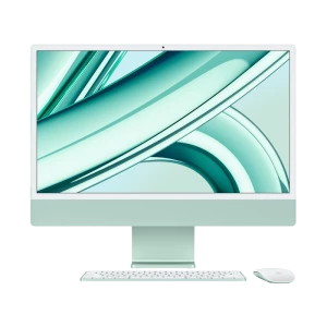 Computer All-in-One Apple iMac A2873, 24", M3 with 8-core CPU and 10-core GPU, 8GB/256GB, macOS Sonoma, Verde