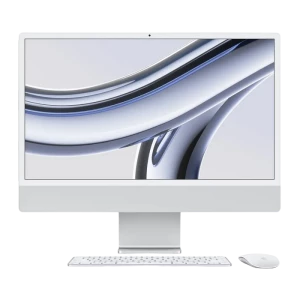 Computer All-in-One Apple iMac A2873, 24", M3 with 8-core CPU and 10-core GPU, 8GB/512GB, macOS Sonoma, Argintiu