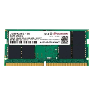 Memorie RAM Transcend JetRam, DDR5 SDRAM, 4800 MHz, 16GB, JM4800ASE-16G