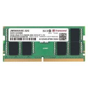 Memorie RAM Transcend JetRam, DDR5 SDRAM, 5600 MHz, 48GB, JM5600ASE-48G