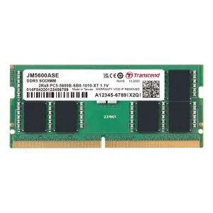 Memorie RAM Transcend JetRam, DDR5 SDRAM, 5600 MHz, 24GB, JM5600ASE-24G