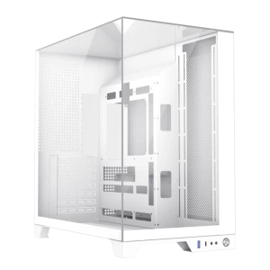 Carcasă PC Gamemax Infinity Plus, Midi-Tower, Fără PSU, Alb